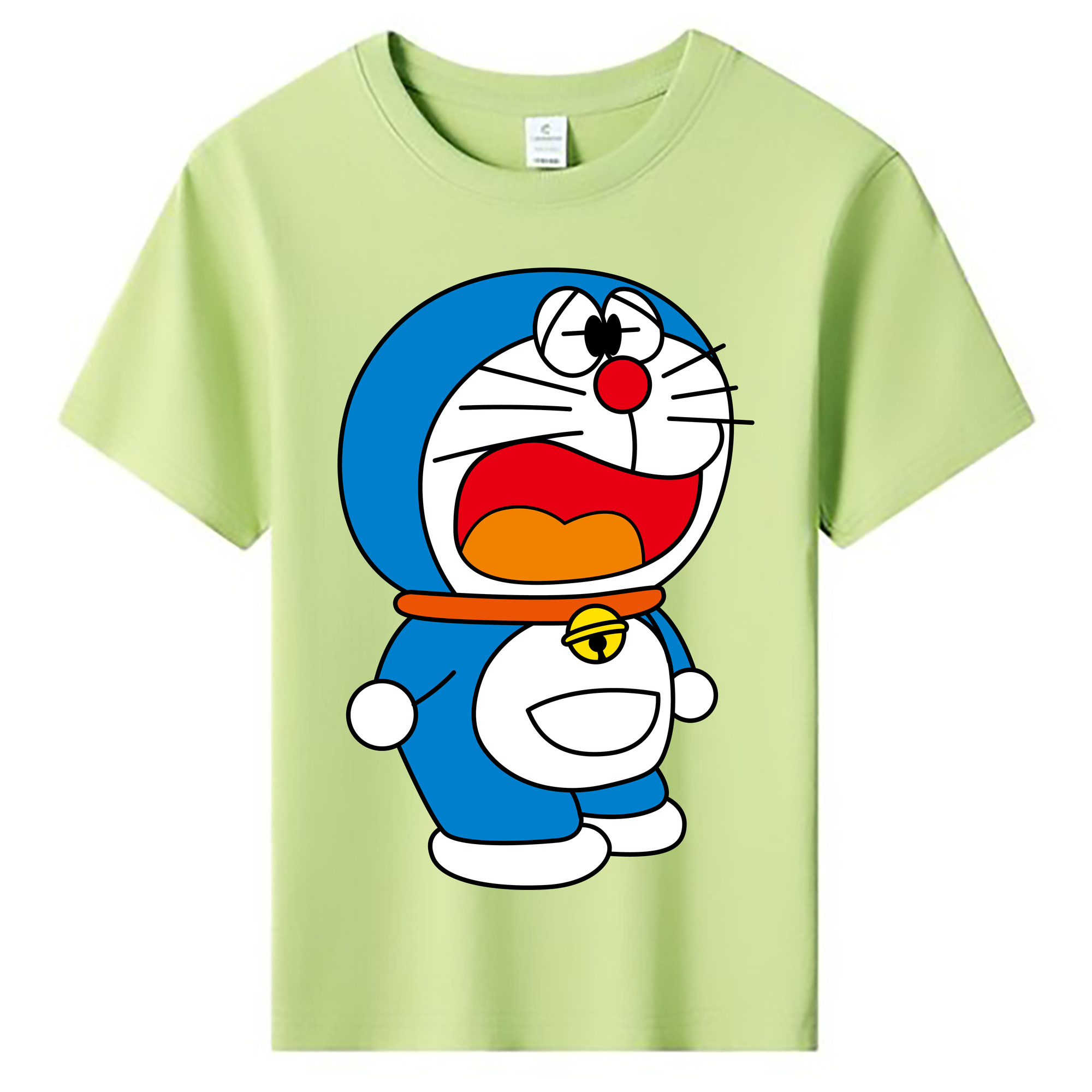 （画像用） ドラえもん Doraemon 綿100％キッズTシャツ（フロントプリント）